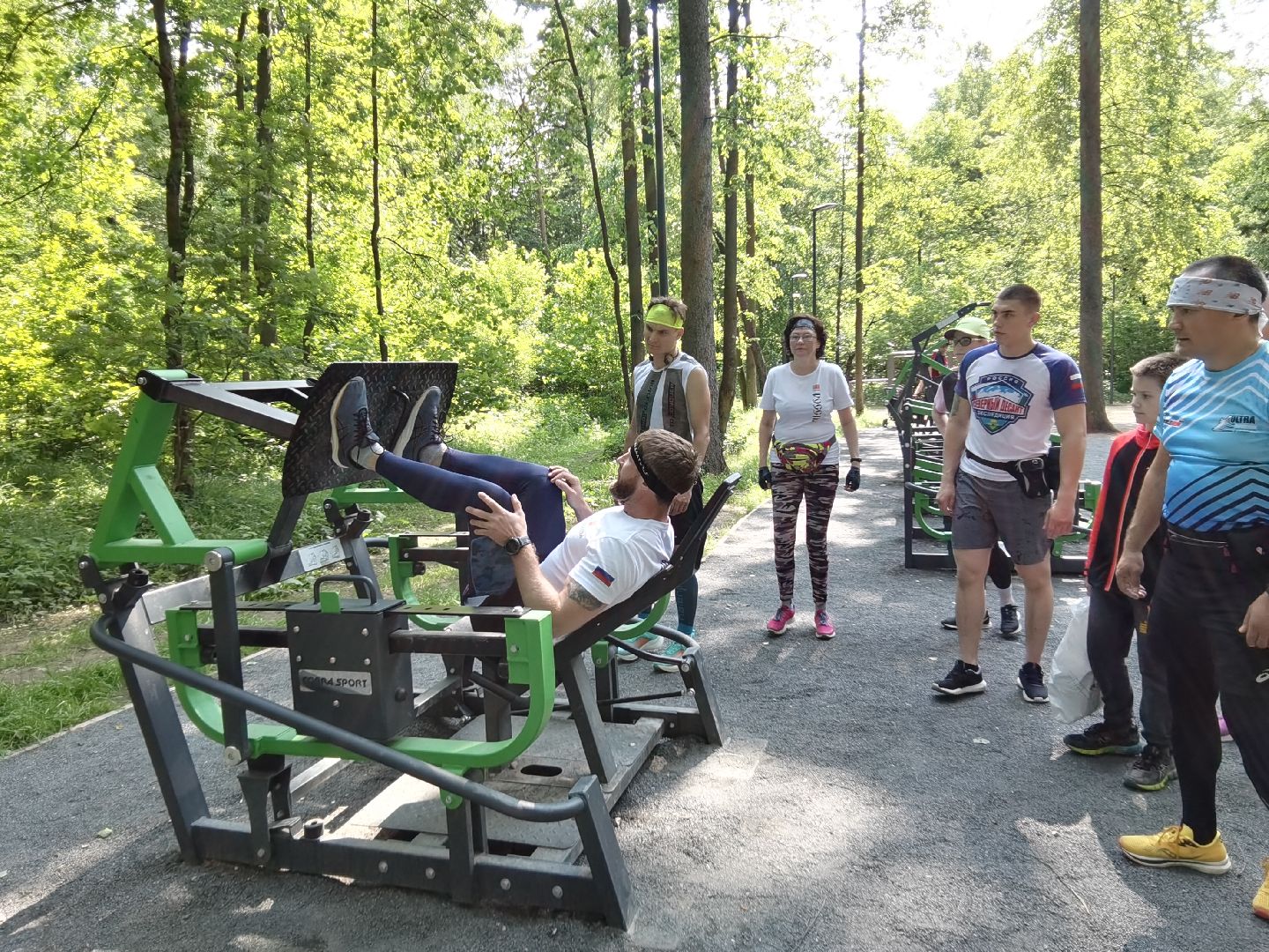 Балашиха, Ольгинский лесопарк, микрорайон Новое Павлино, Троянцы, спорт, патриотизм, пробежки, йога, тренировки в Ольгинском лесопарке