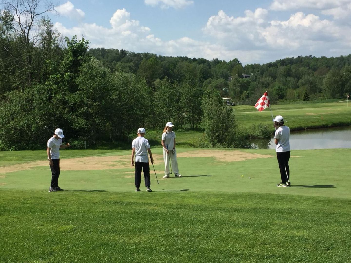 Шаховская, гольф, дети