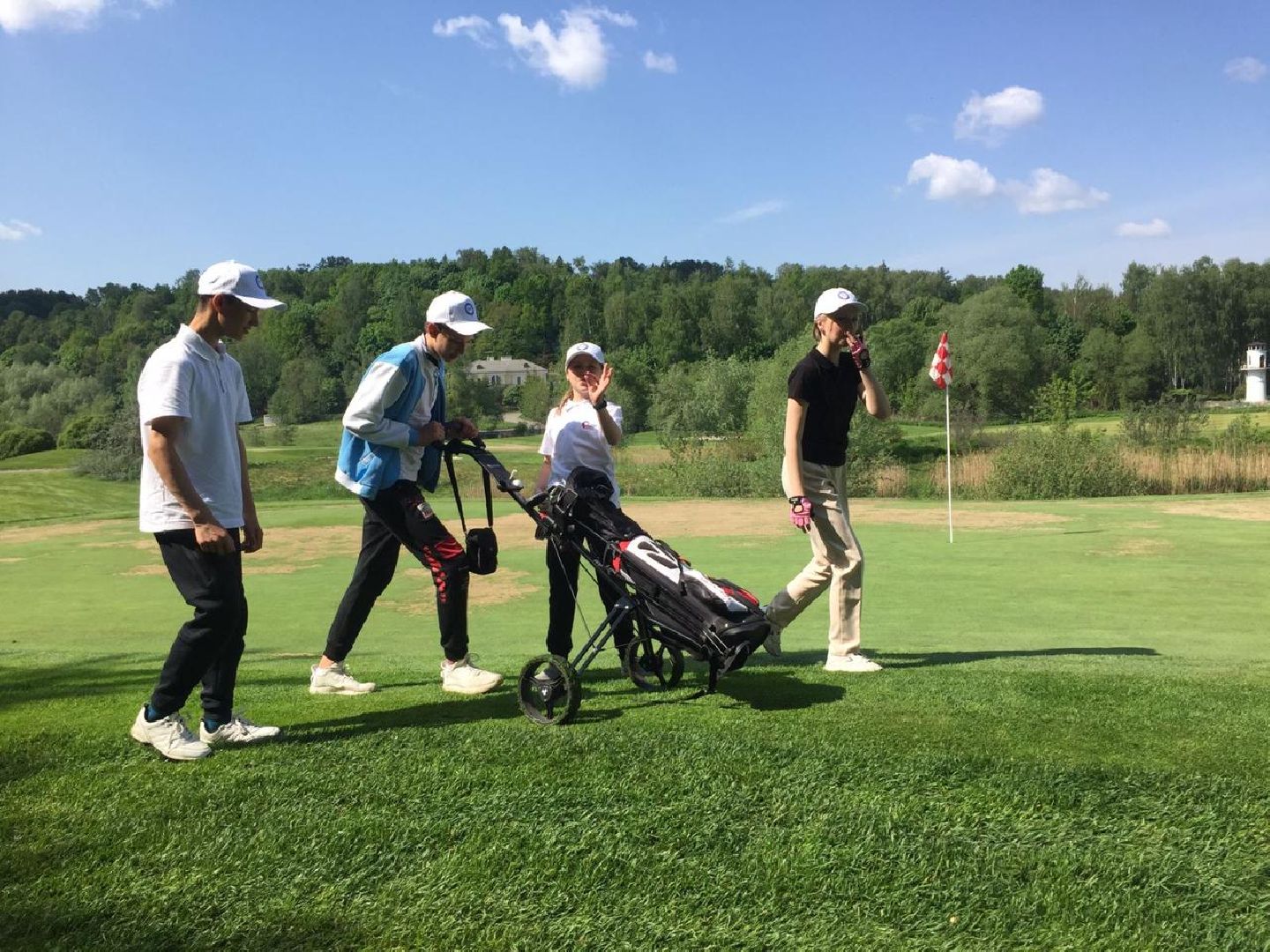 Шаховская, гольф, дети