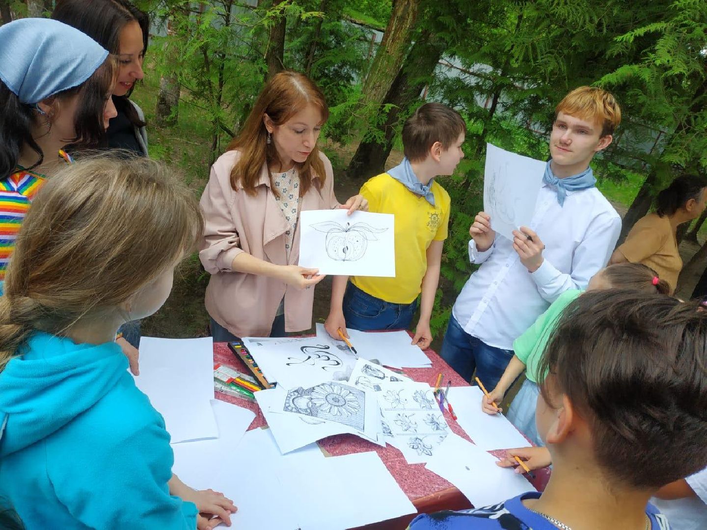 дети, концерт, конный спорт,