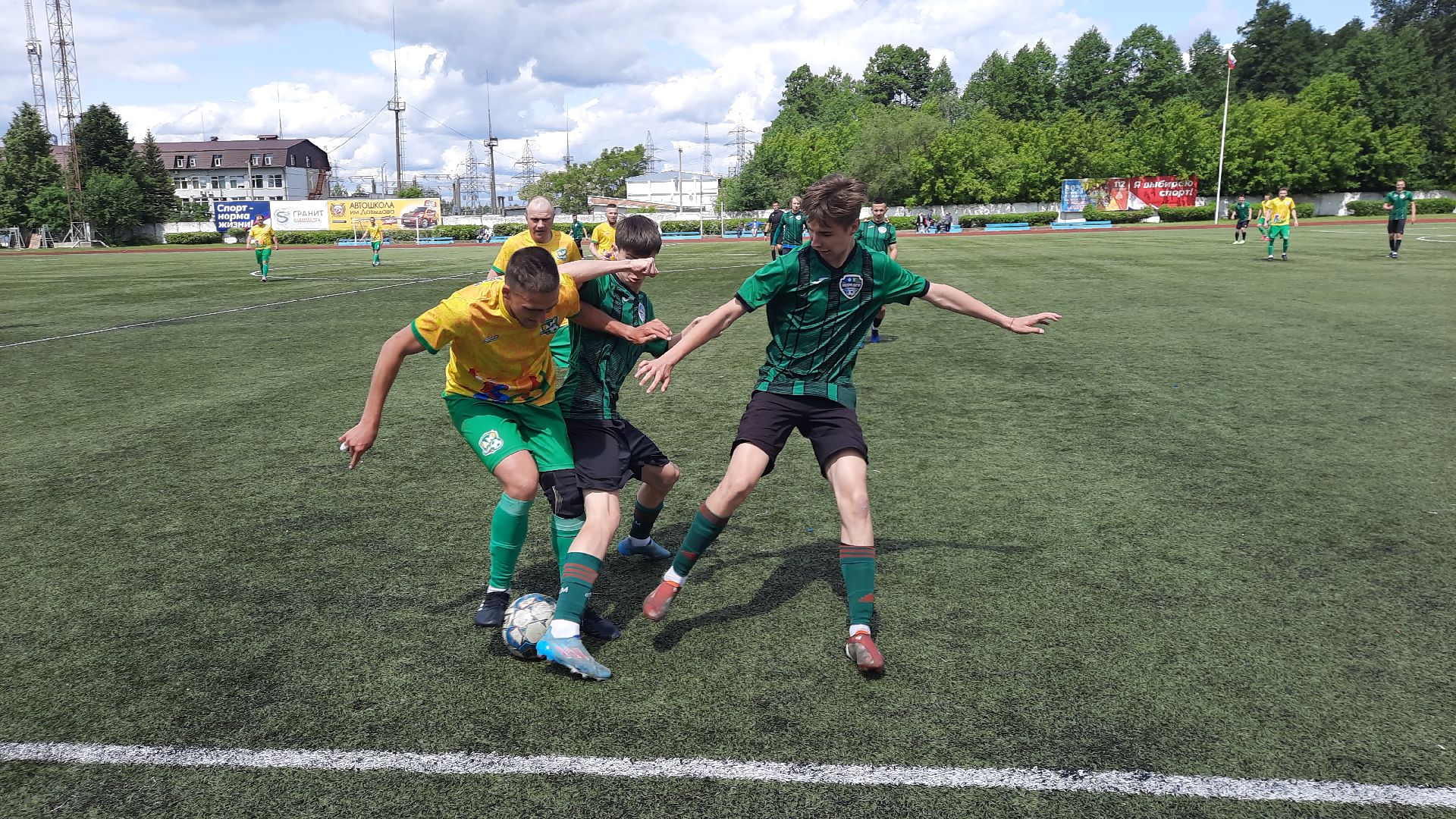 Шатура, спорт, футбол, Энергия, стадион, Данила-Мастер, НеоФарм