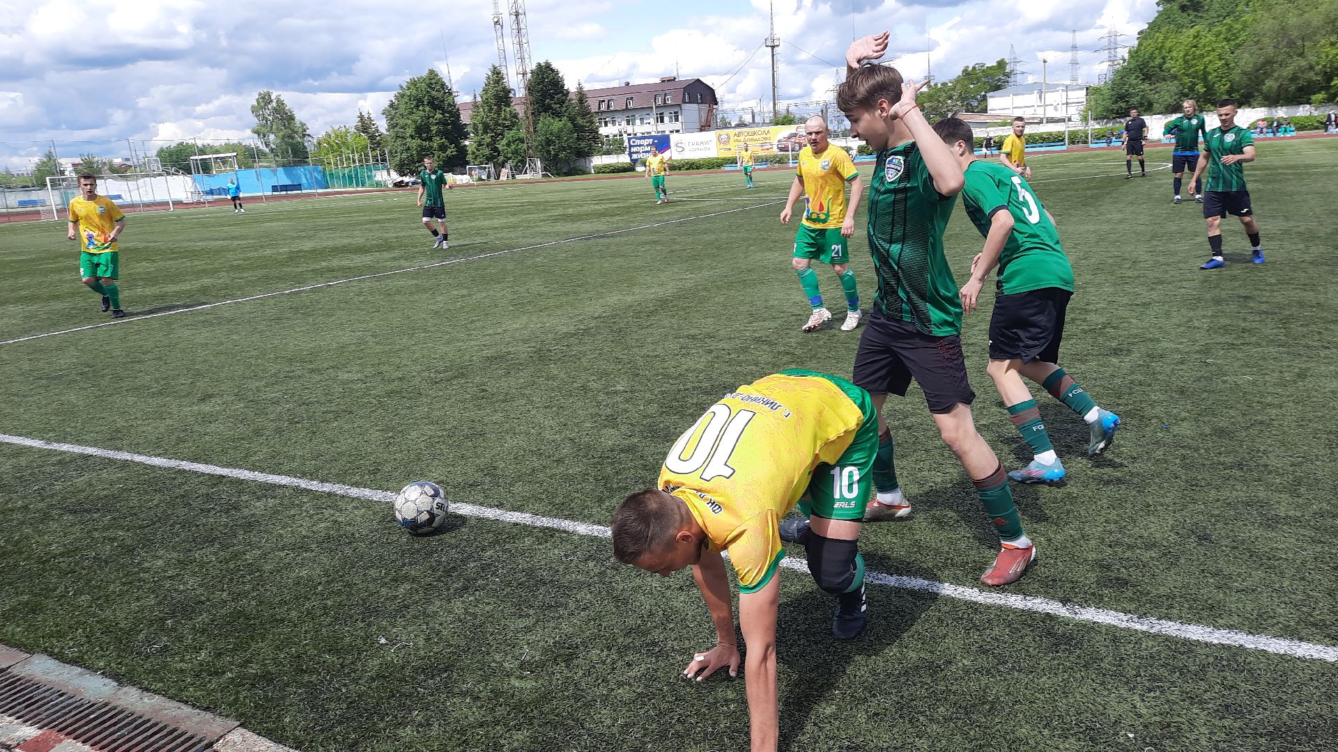 Шатура, спорт, футбол, Энергия, стадион, Данила-Мастер, НеоФарм