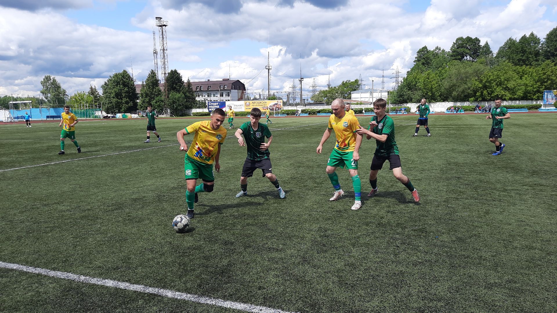 Шатура, спорт, футбол, Энергия, стадион, Данила-Мастер, НеоФарм