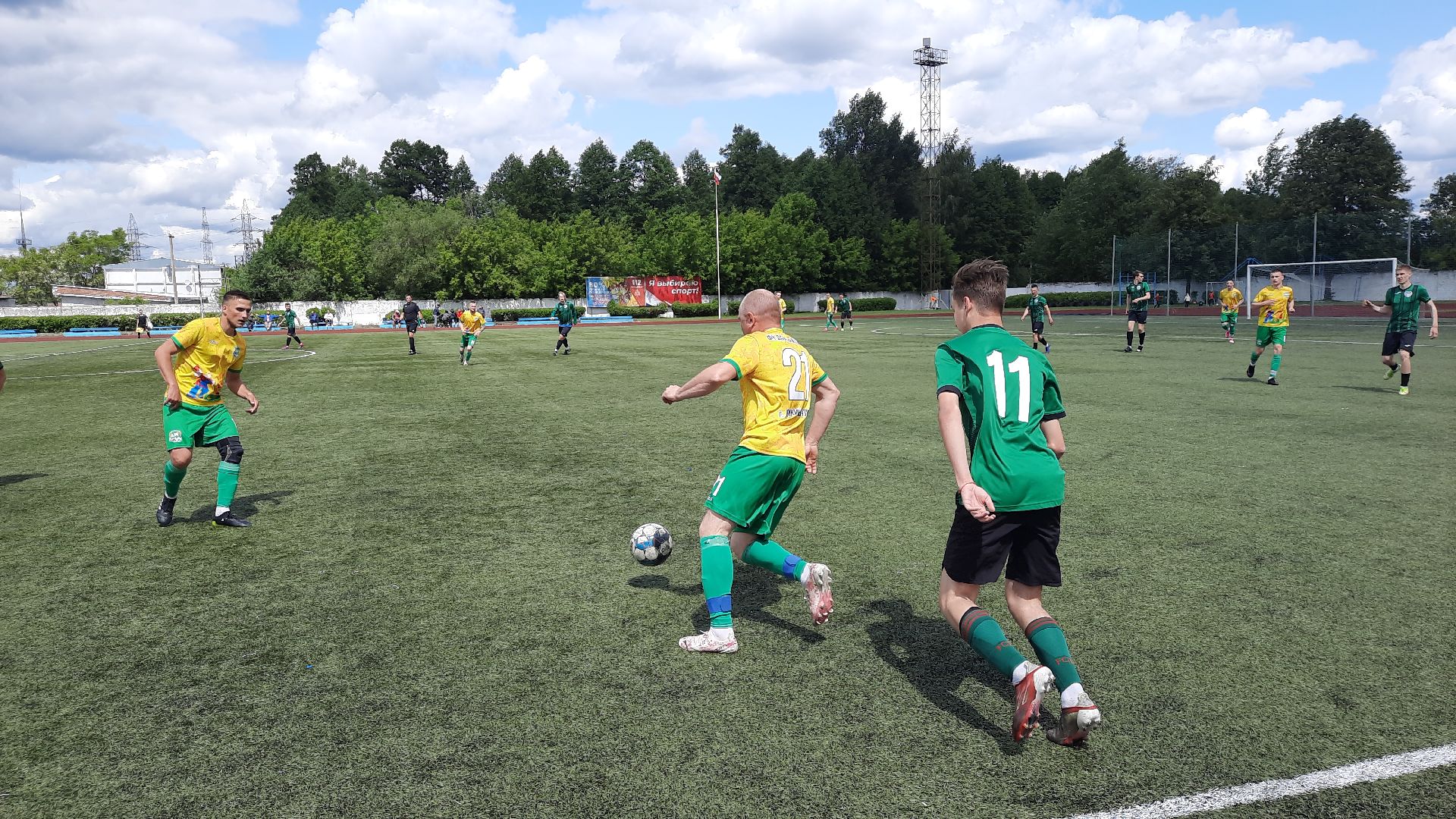 Шатура, спорт, футбол, Энергия, стадион, Данила-Мастер, НеоФарм