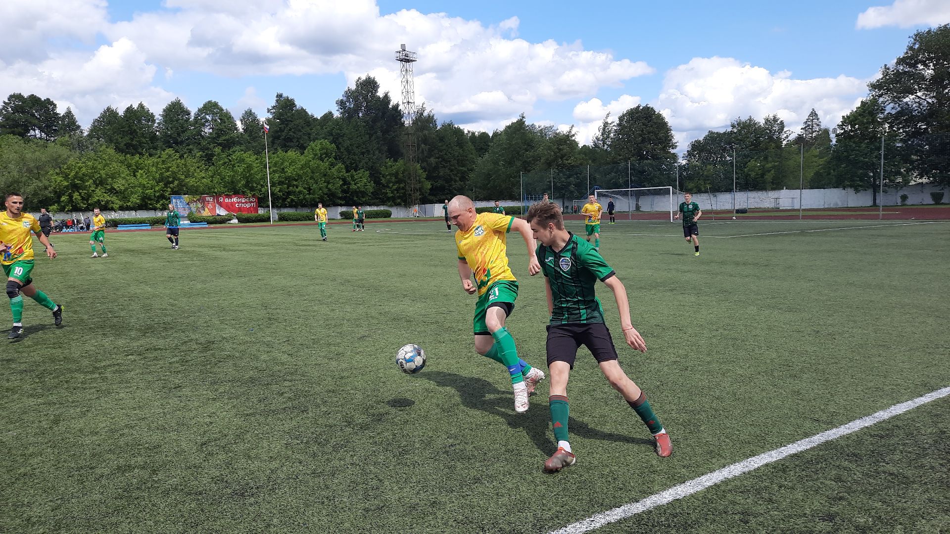 Шатура, спорт, футбол, Энергия, стадион, Данила-Мастер, НеоФарм