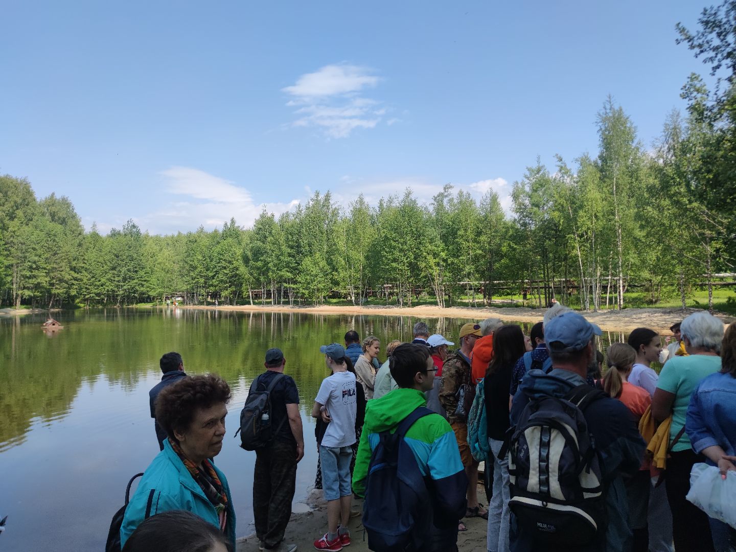 Губернаторская программа, зарыбление пруда, экологическая акция, Дубна