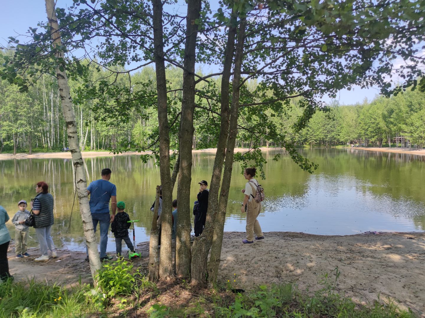 Губернаторская программа, зарыбление пруда, экологическая акция, Дубна