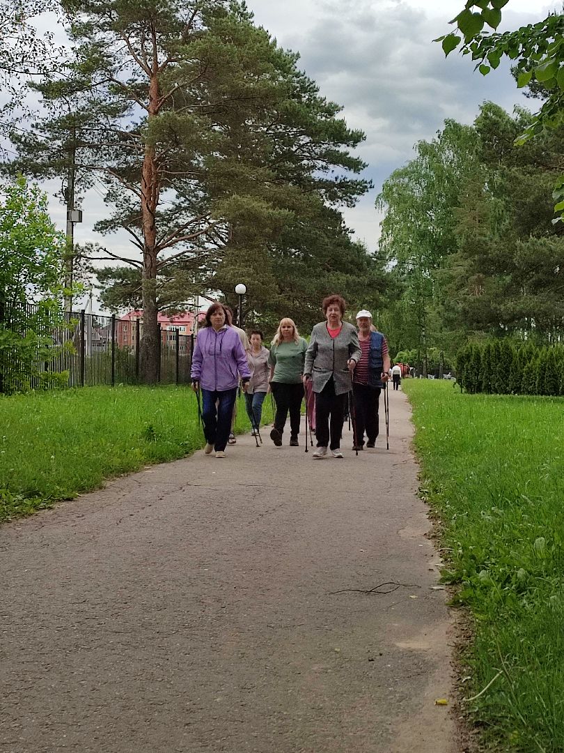 #активноедолголетие, #скандинавскаяходьба, #вместевеселошагать, #паркпобеды, #талдом