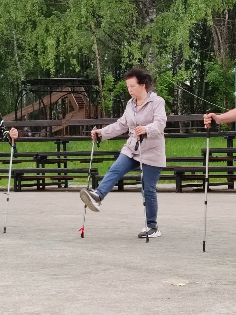 #активноедолголетие, #скандинавскаяходьба, #вместевеселошагать, #паркпобеды, #талдом