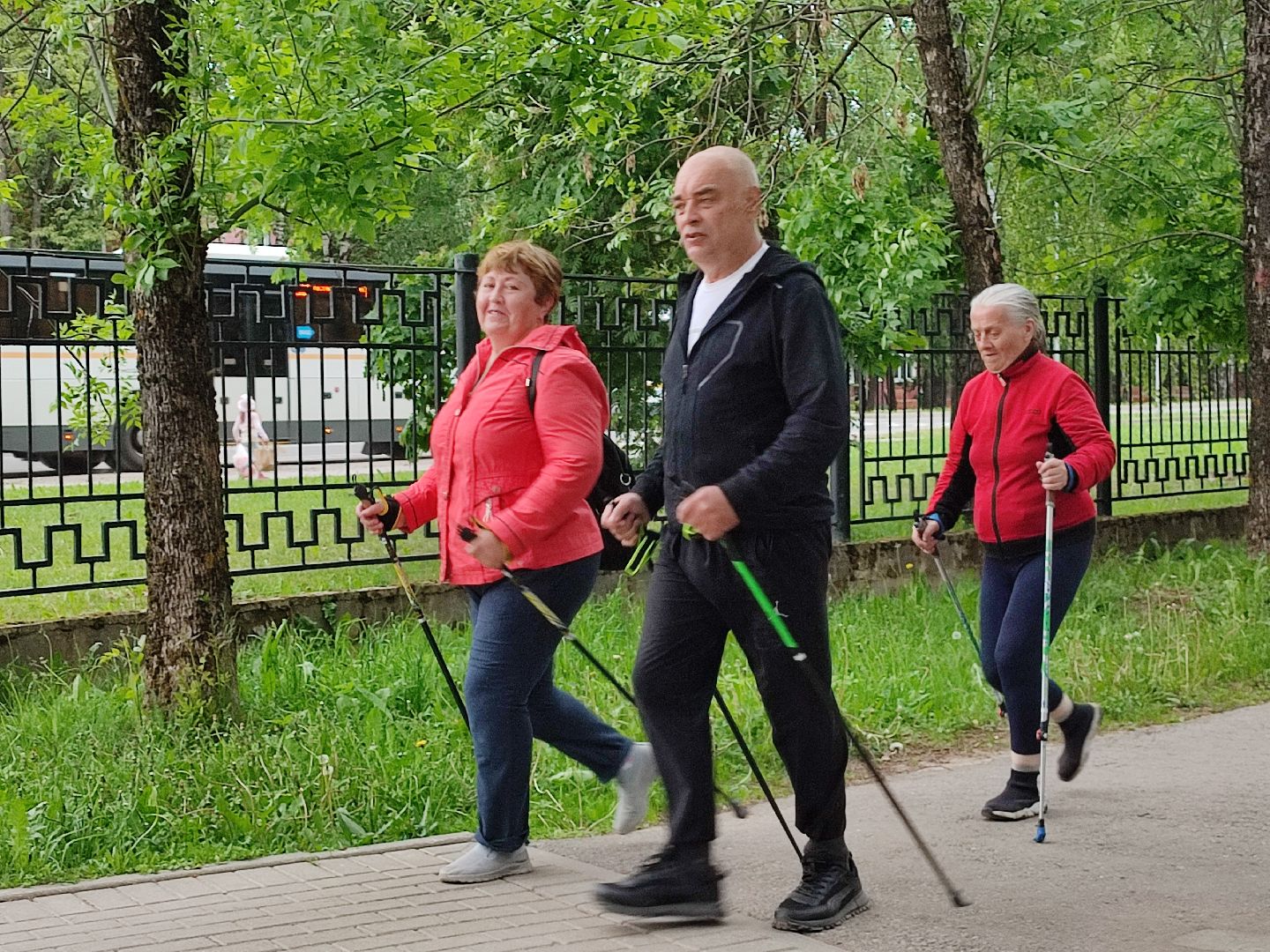 #активноедолголетие, #скандинавскаяходьба, #вместевеселошагать, #паркпобеды, #талдом