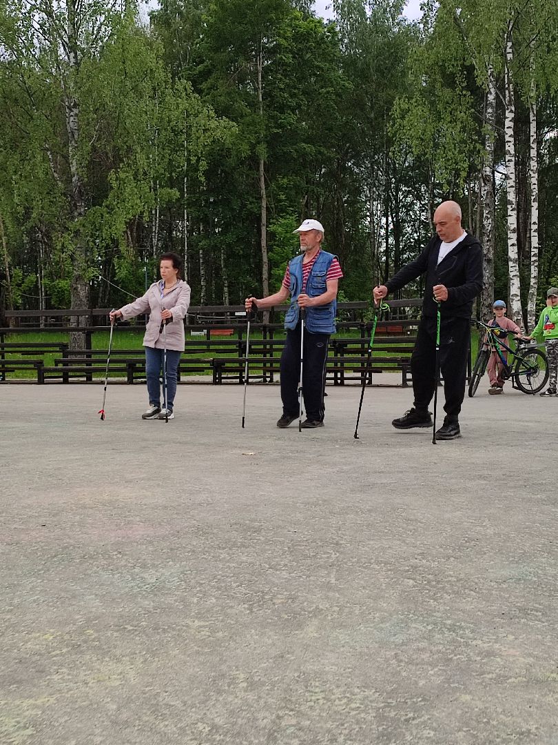 #активноедолголетие, #скандинавскаяходьба, #вместевеселошагать, #паркпобеды, #талдом