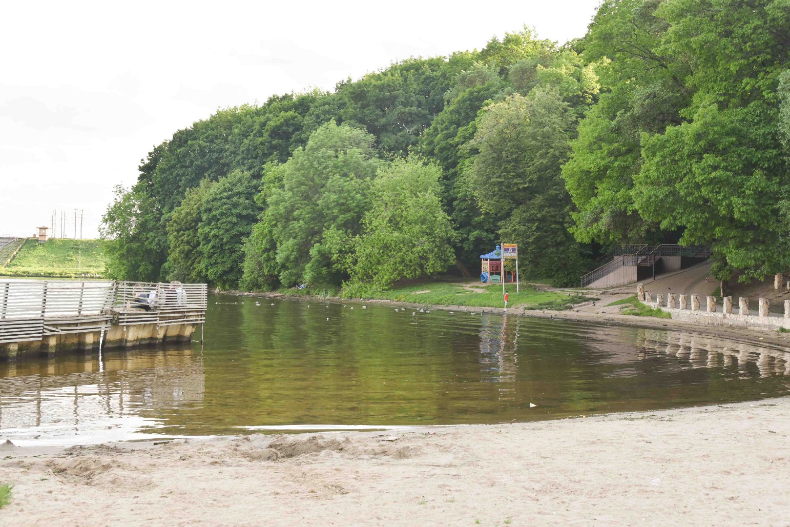 Химки, пляж, загар