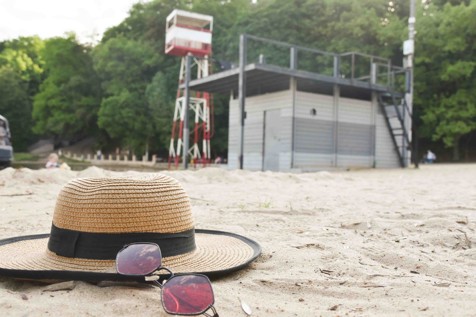 Химки, пляж, загар