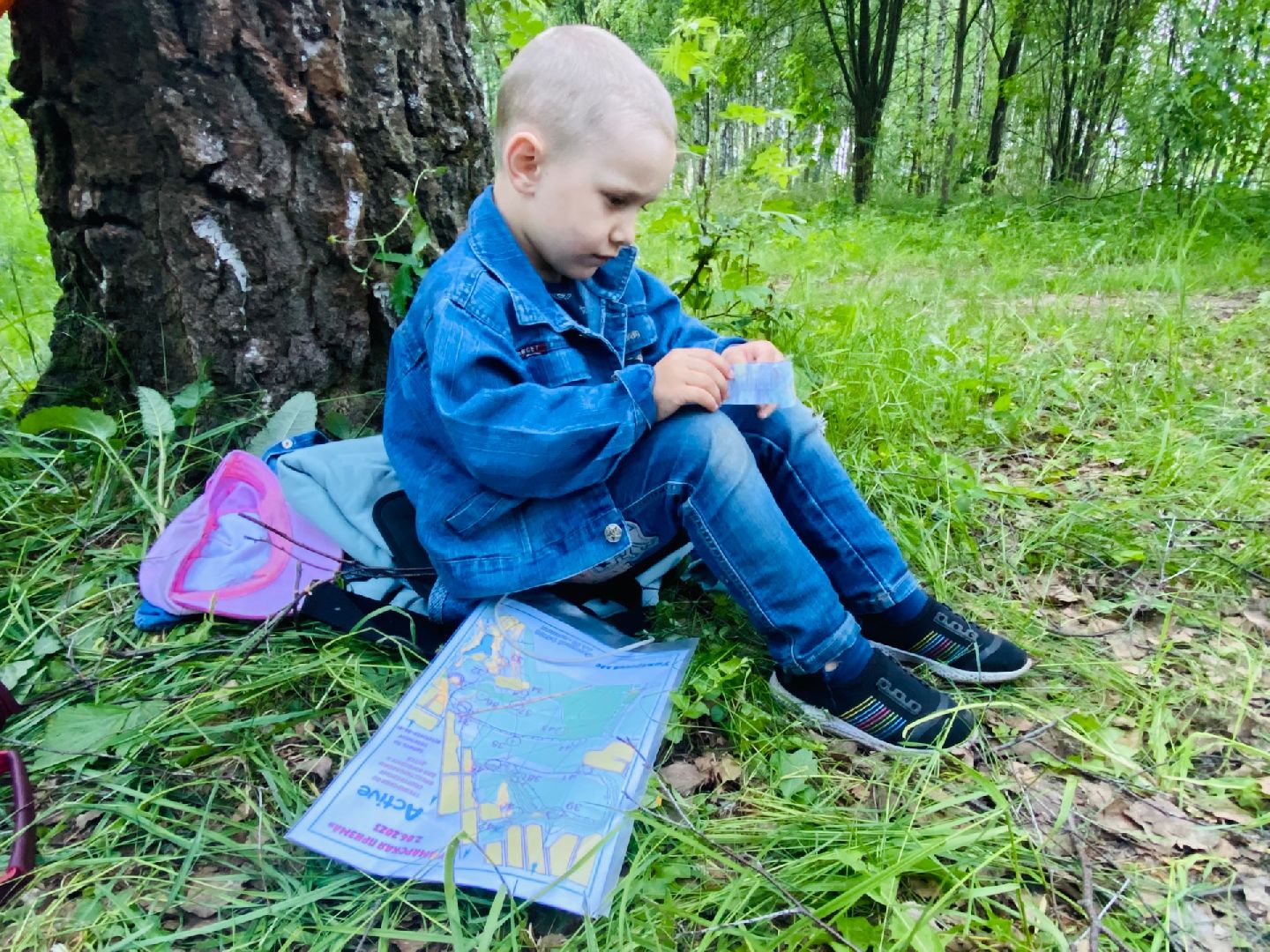 Домодедово, спортивное ориентирование, спорт, парк Городской лес, прогулка, карта, компас