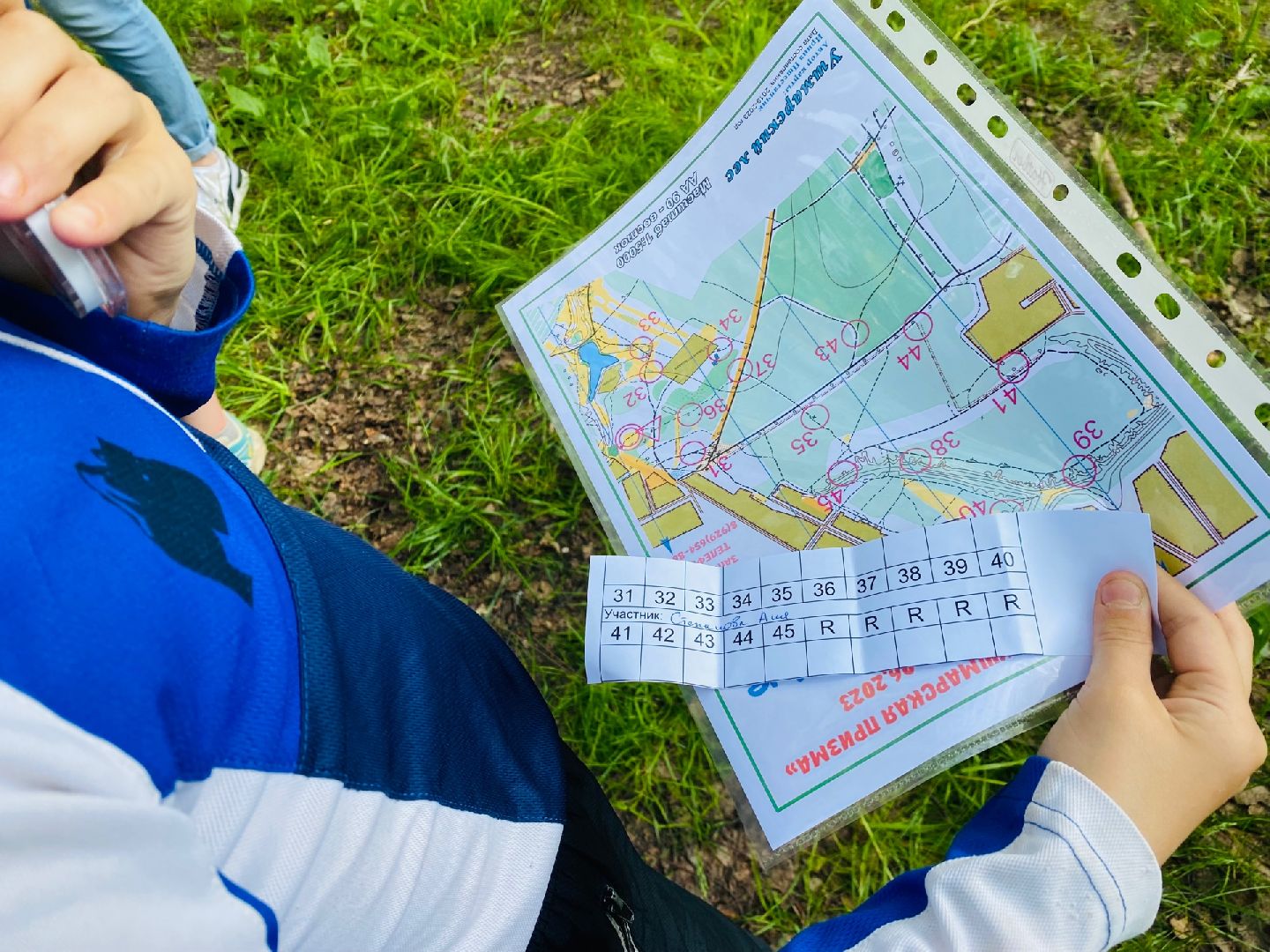 Домодедово, спортивное ориентирование, спорт, парк Городской лес, прогулка, карта, компас