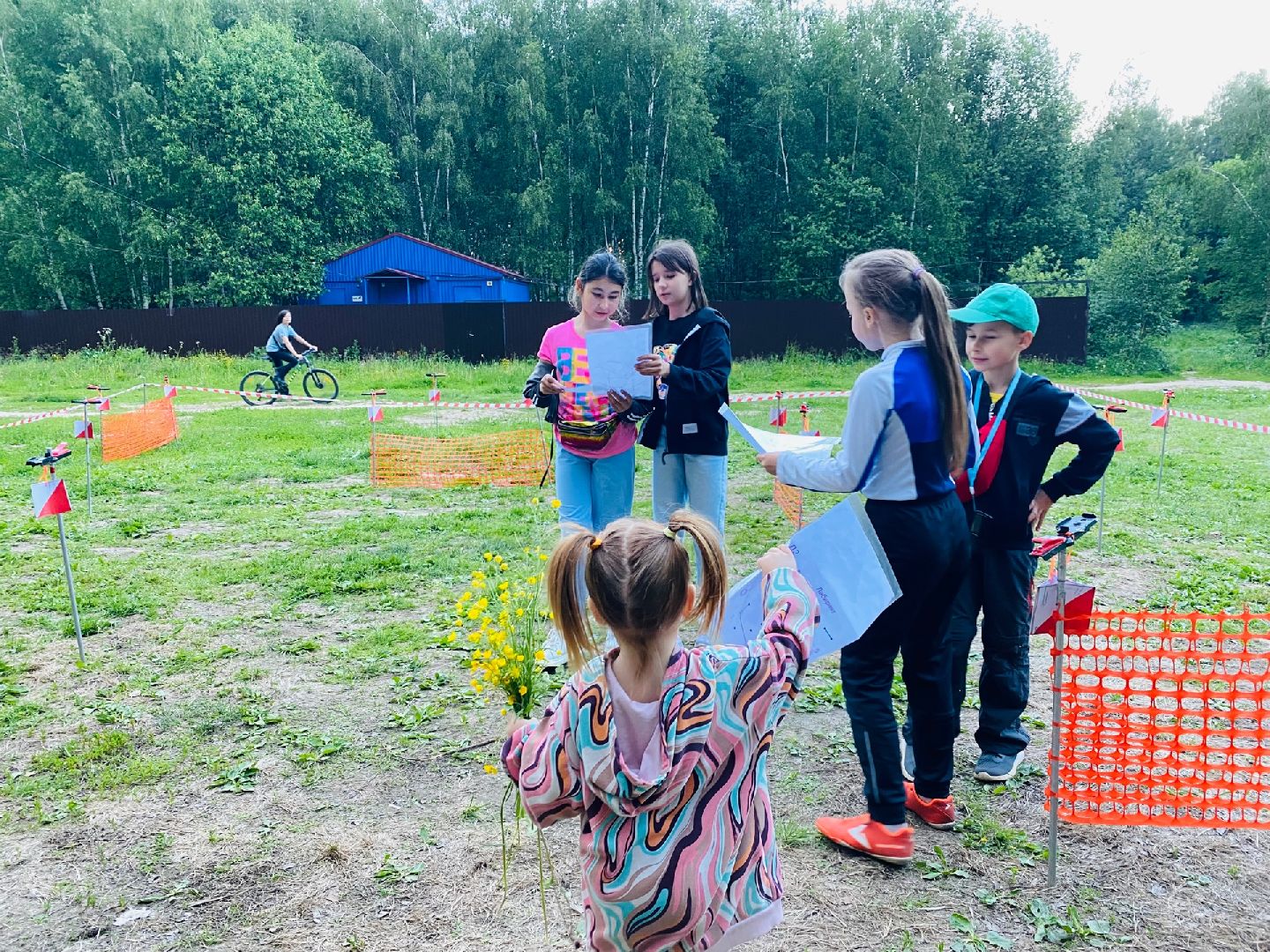 Домодедово, спортивное ориентирование, спорт, парк Городской лес, прогулка, карта, компас