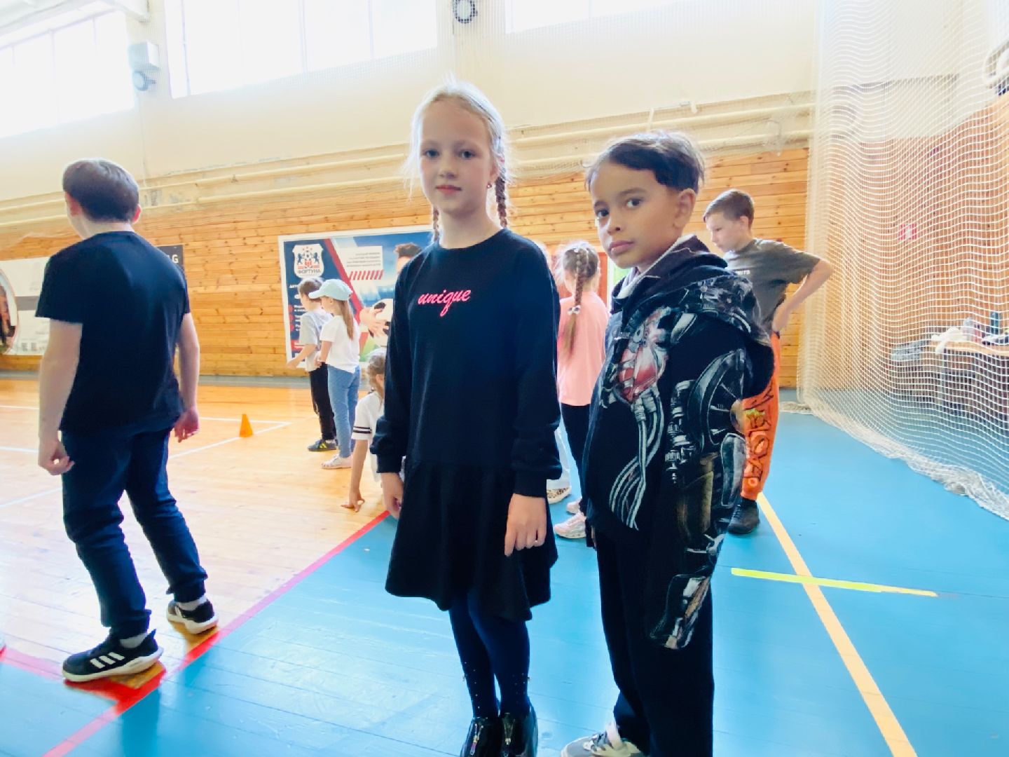 Домодедово, лагерь, спортзал, школа, лето, дети, каникулы