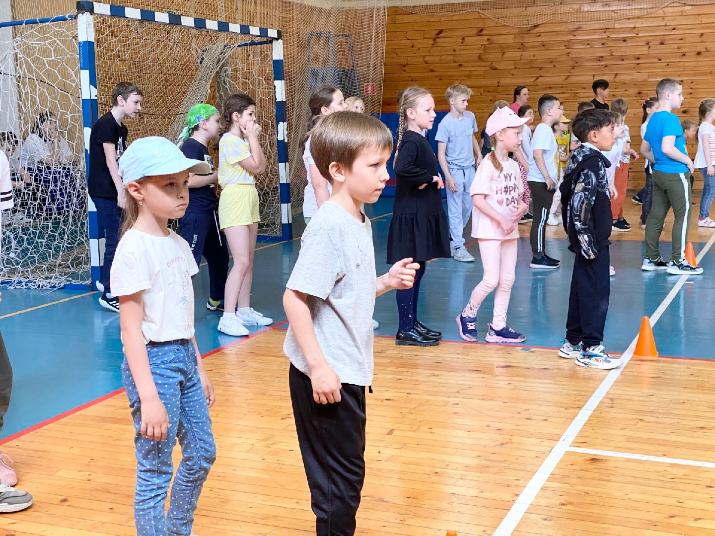 Домодедово, лагерь, спортзал, школа, лето, дети, каникулы