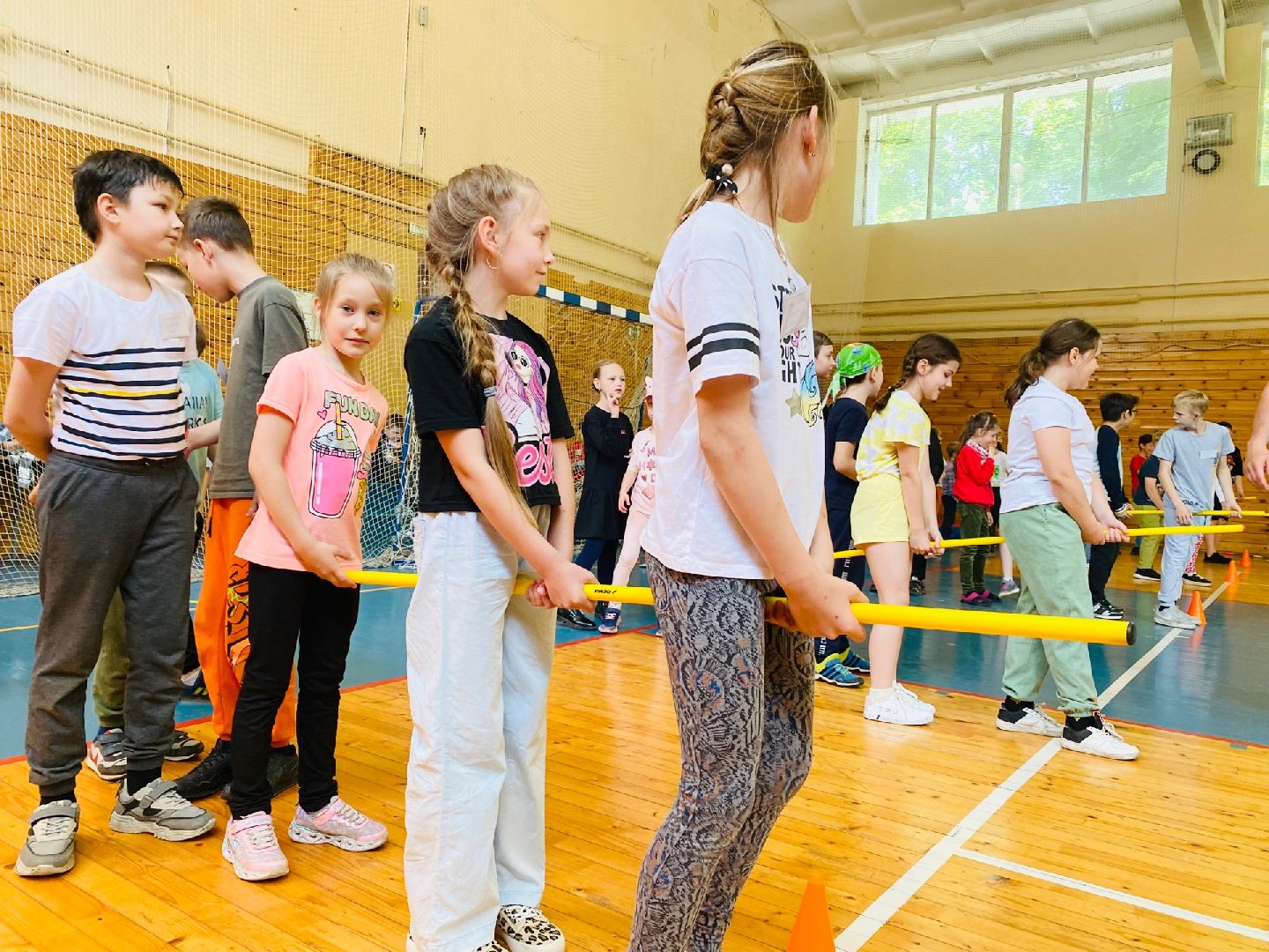 Домодедово, лагерь, спортзал, школа, лето, дети, каникулы