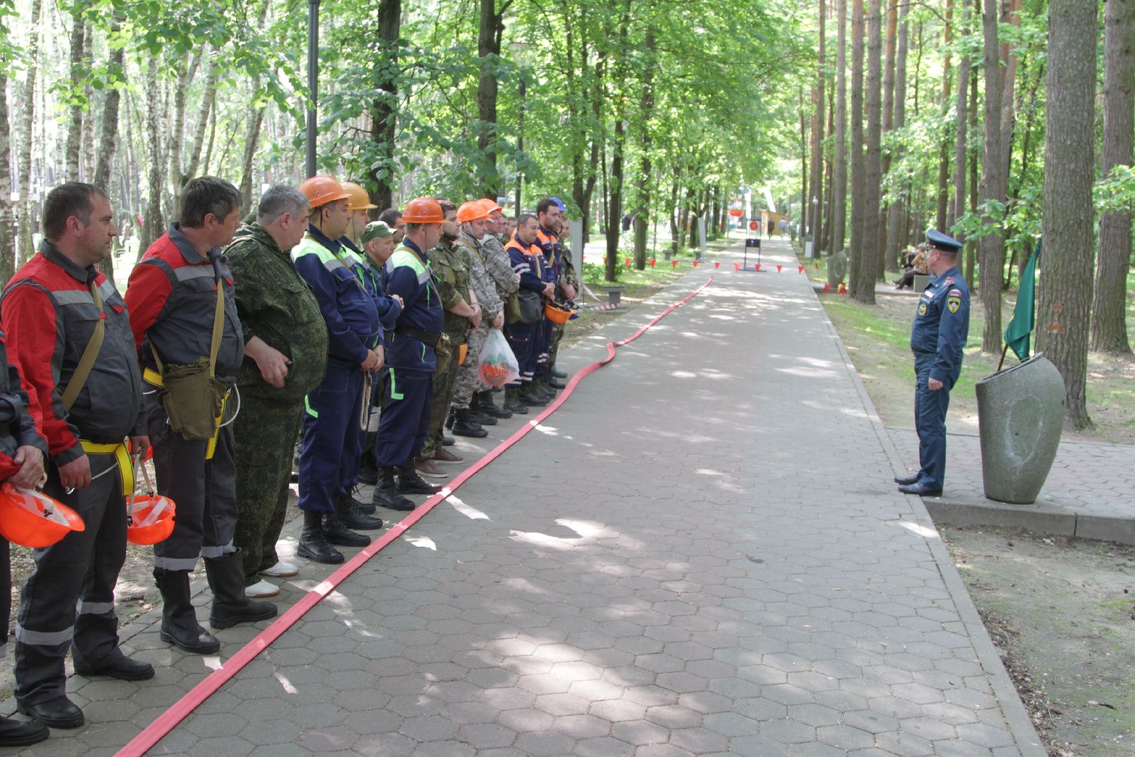 учения ГО и ЧС, Домодедово