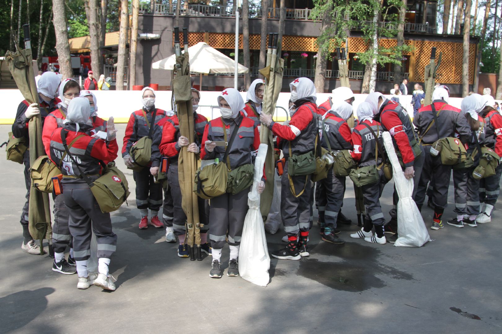 учения ГО и ЧС, Домодедово