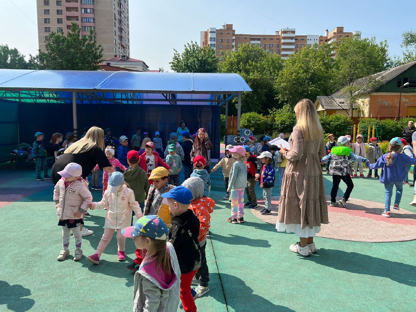 Реутов, образование, лето, объединение групп, дети, праздник