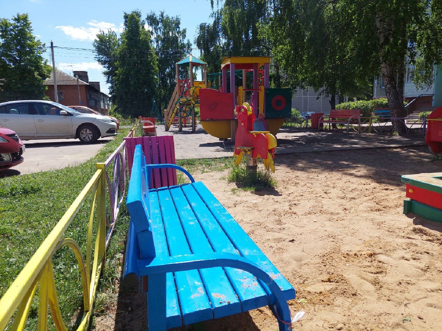 благоустройство, детская площадка, жители