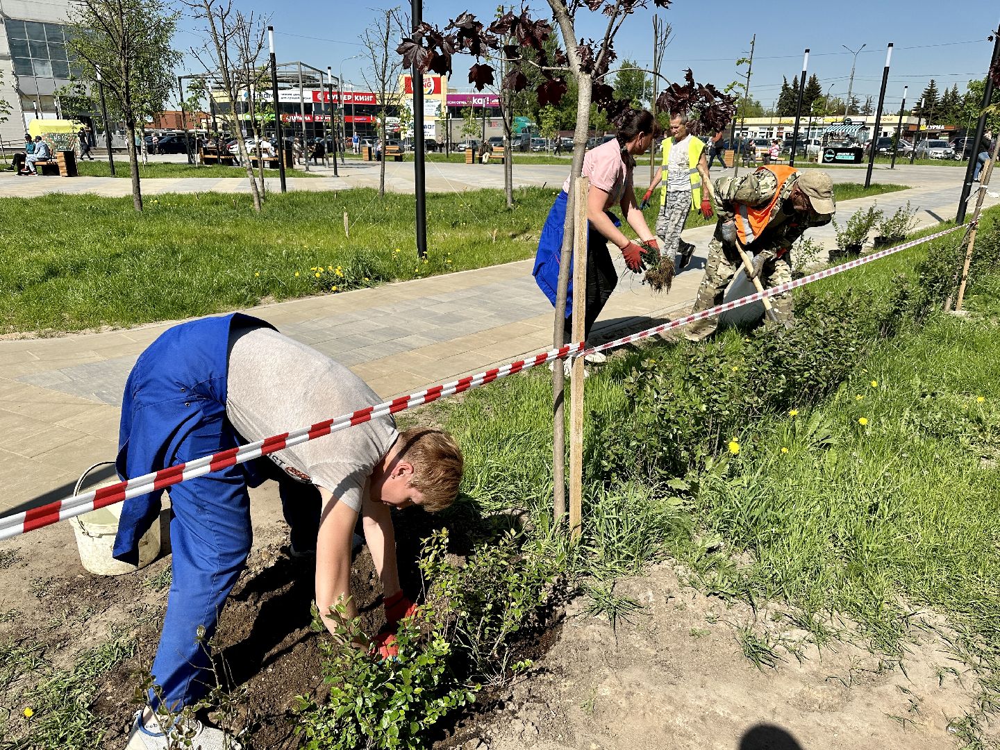 Клин, благоустройство, перемены, общественные пространства