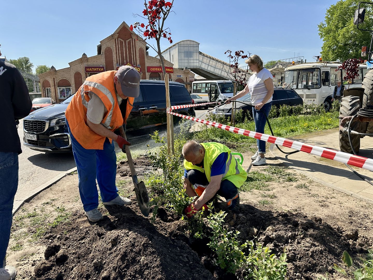 Клин, благоустройство, перемены, общественные пространства