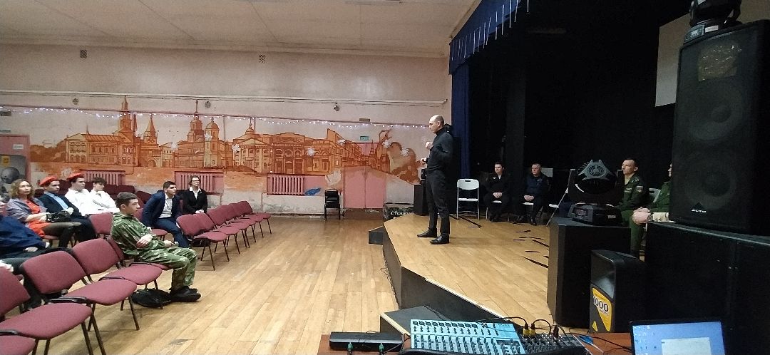 Образование, Щёлково, профессия, встреча, профориентация, военный, спасатель, полицейский, журналист