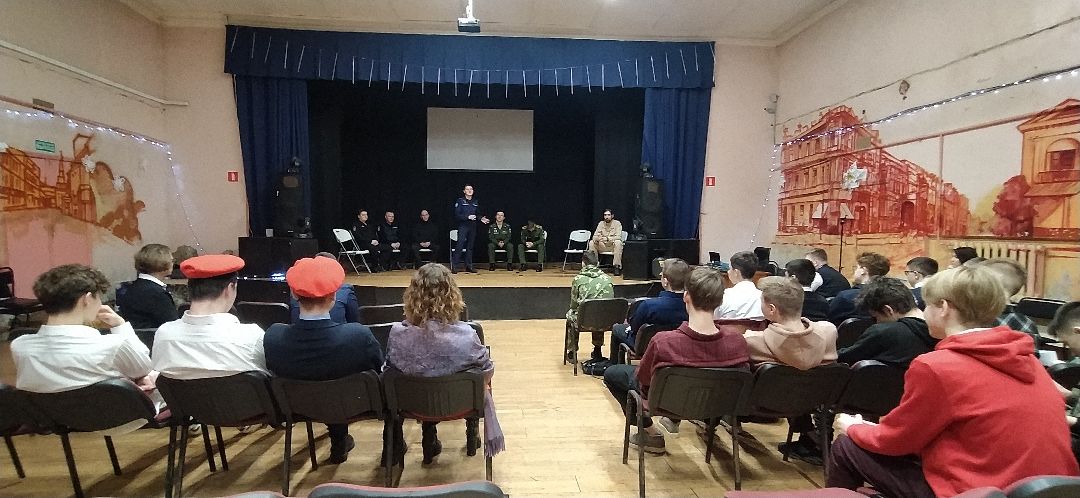 Образование, Щёлково, профессия, встреча, профориентация, военный, спасатель, полицейский, журналист