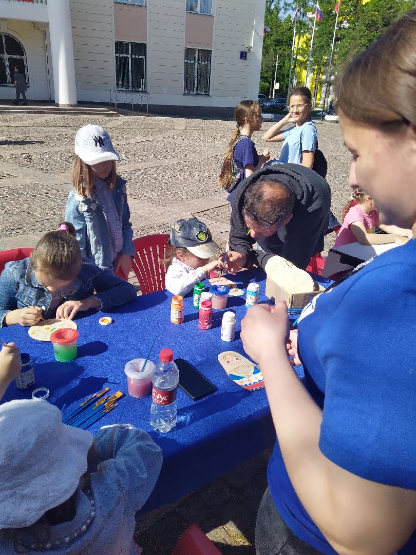 Долгопрудный, День России, праздник, мастер-классы, спилс-карта, дети