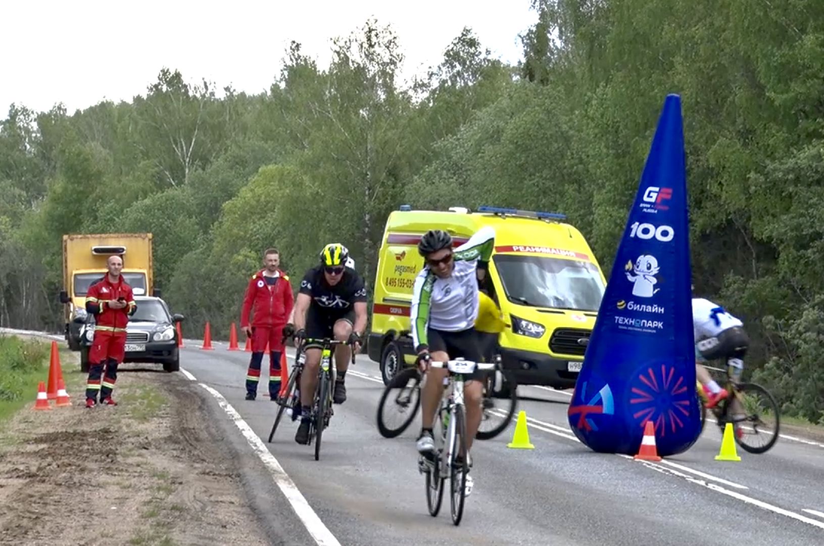 Клин, спорт, люди, Gran Fondo Russia