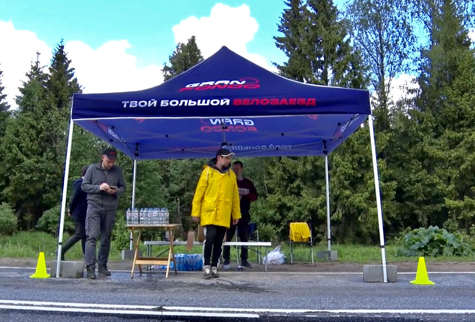 Клин, спорт, люди, Gran Fondo Russia