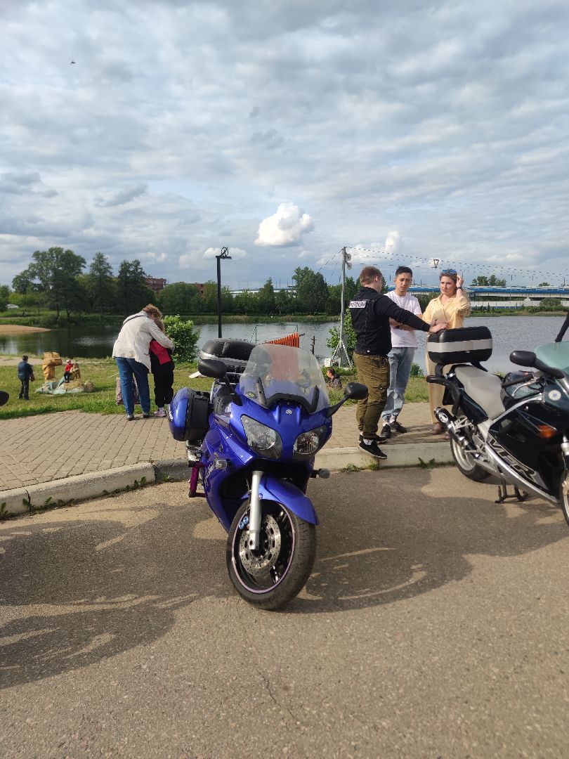 Мотоцикл, выставка, дети, Дубна