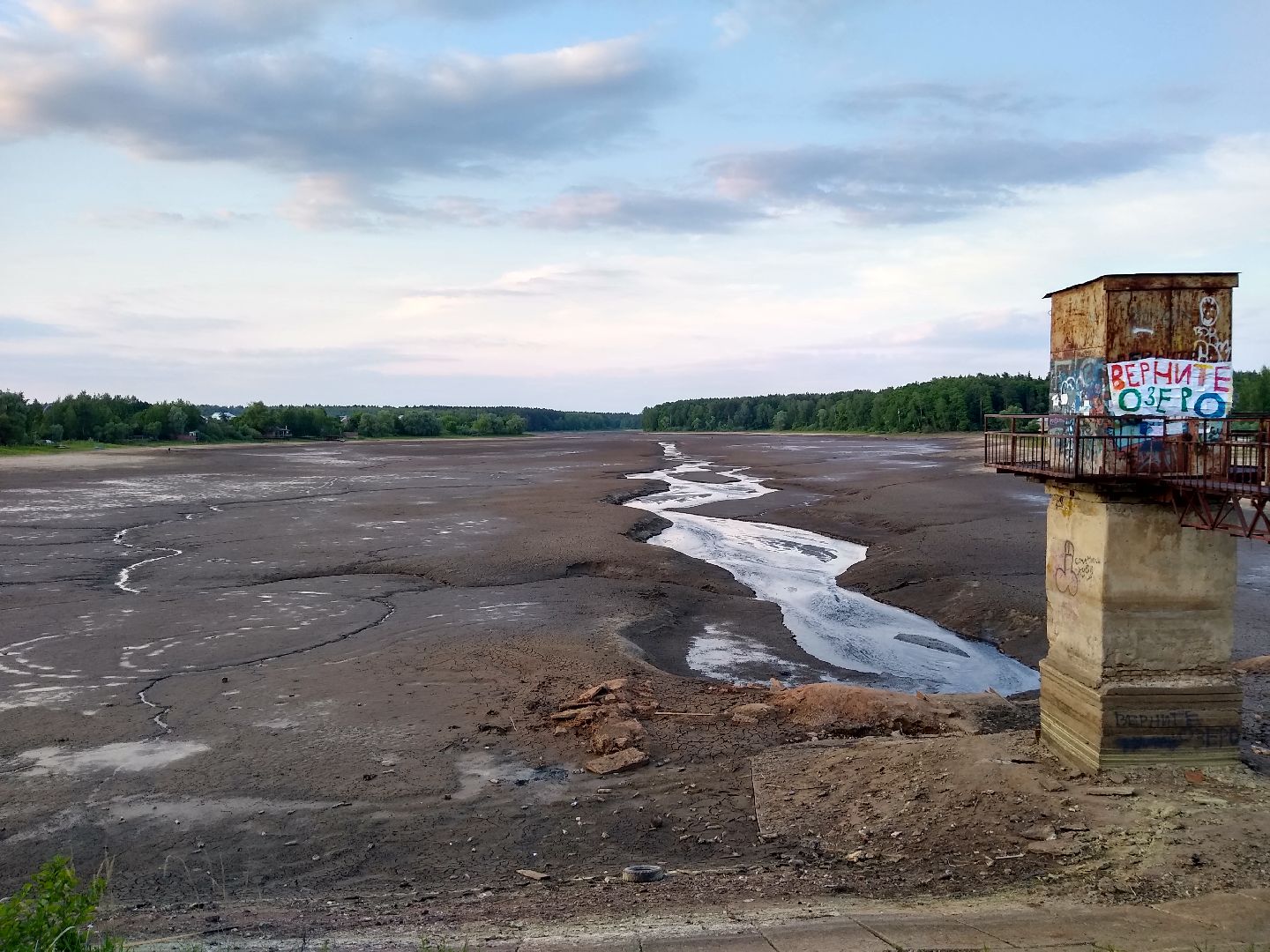 Раменское, экология, пруд в Поповке