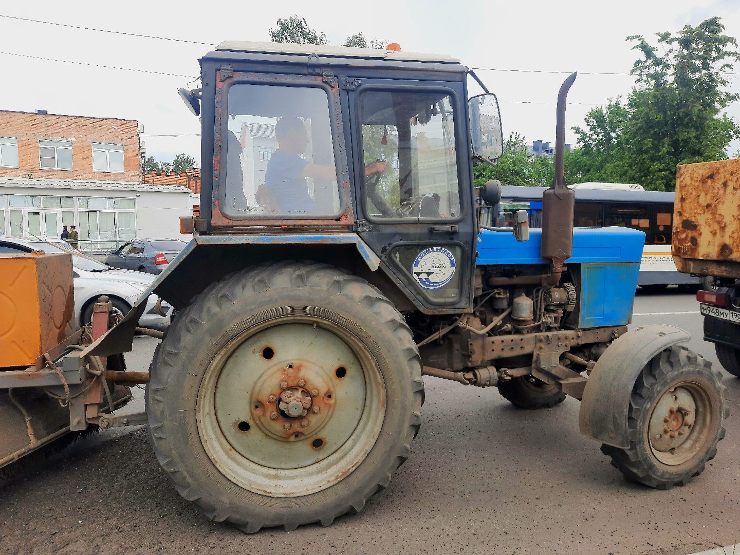 Шатурский автодор, Шатура, ремонт дороги. пр. Ильича