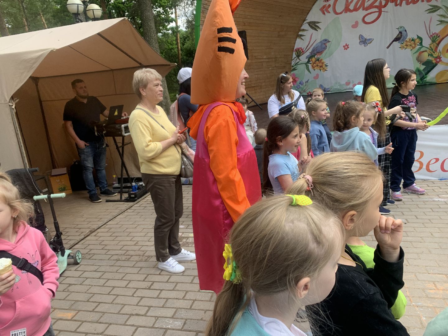 Дети, парки, лето в подмосковье,