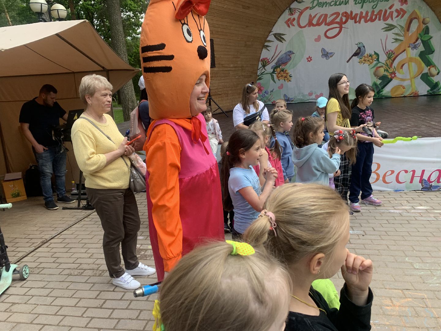 Дети, парки, лето в подмосковье,