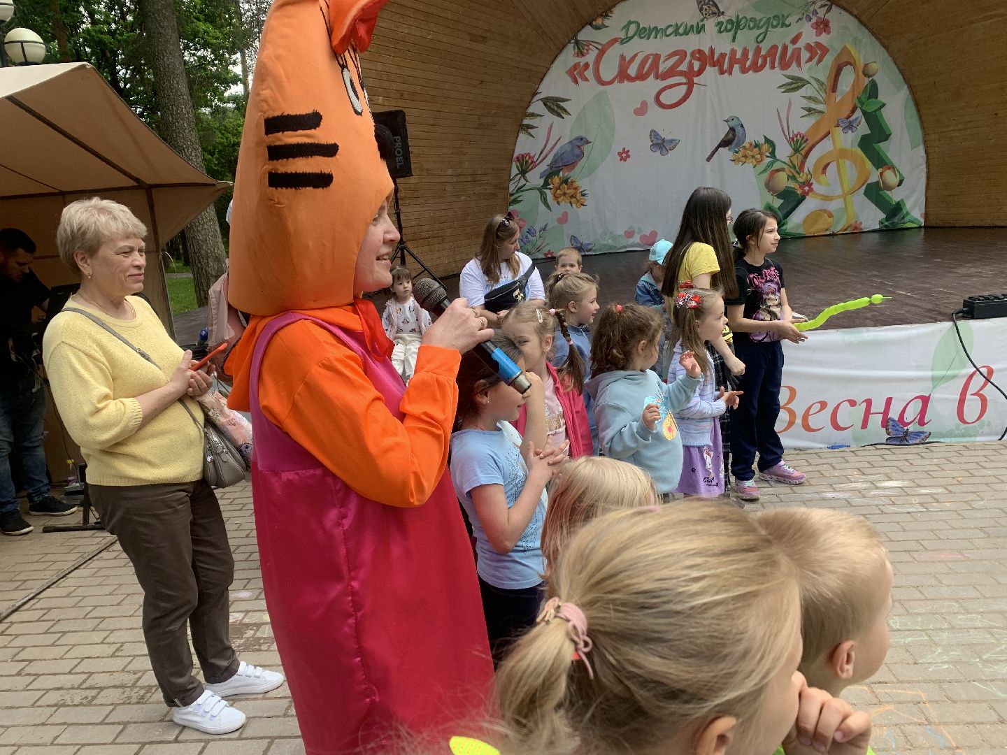 Дети, парки, лето в подмосковье,