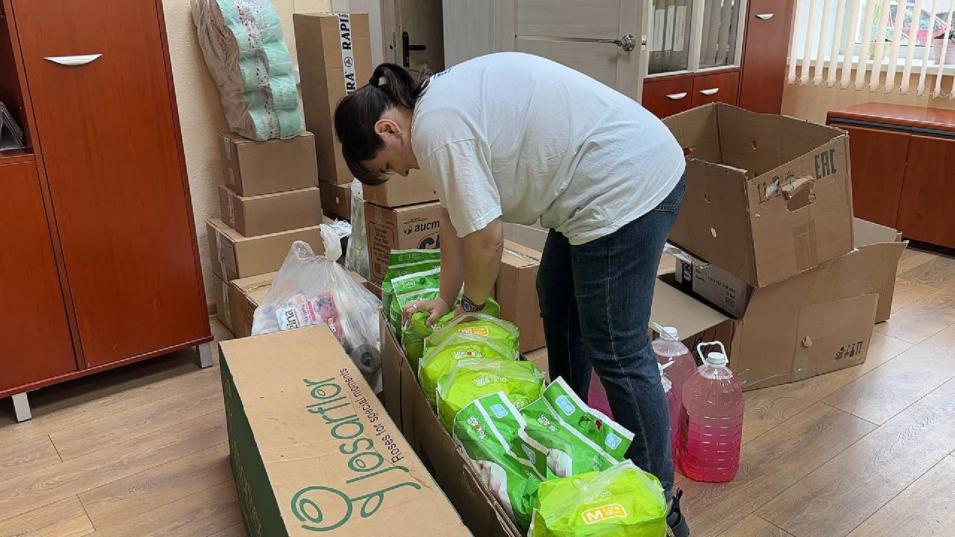 Можайск, Можайский городской округ, Подмосковье, Единая Россия, партия, Белгород, жители, гуманитарная помощь, СВО