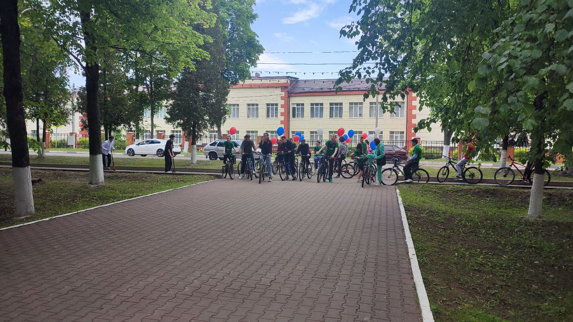 Кашира, Ожерелье, колледж, велопробег