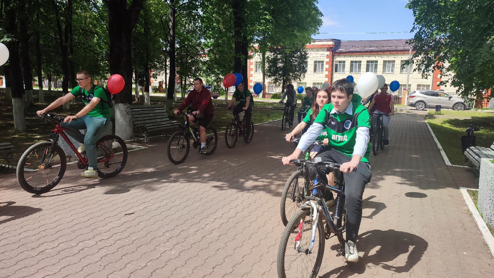 Кашира, Ожерелье, колледж, велопробег