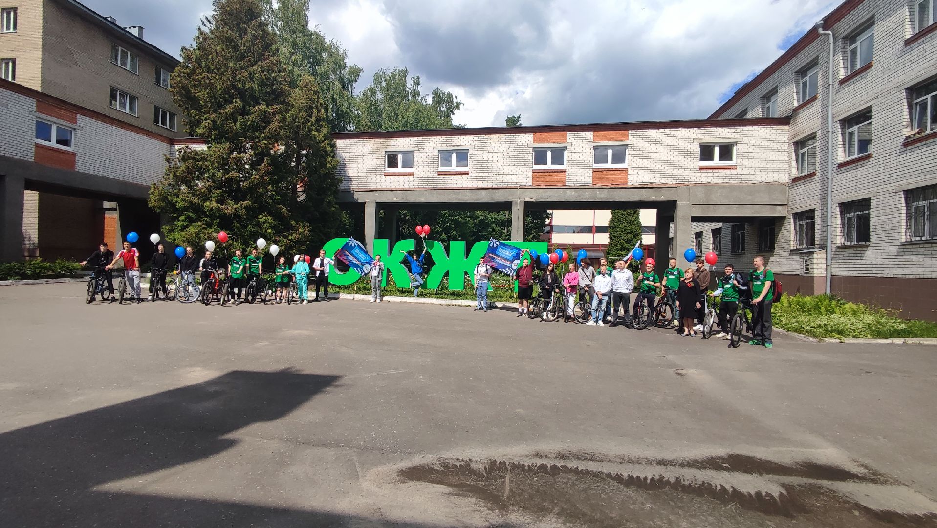 Кашира, Ожерелье, колледж, велопробег