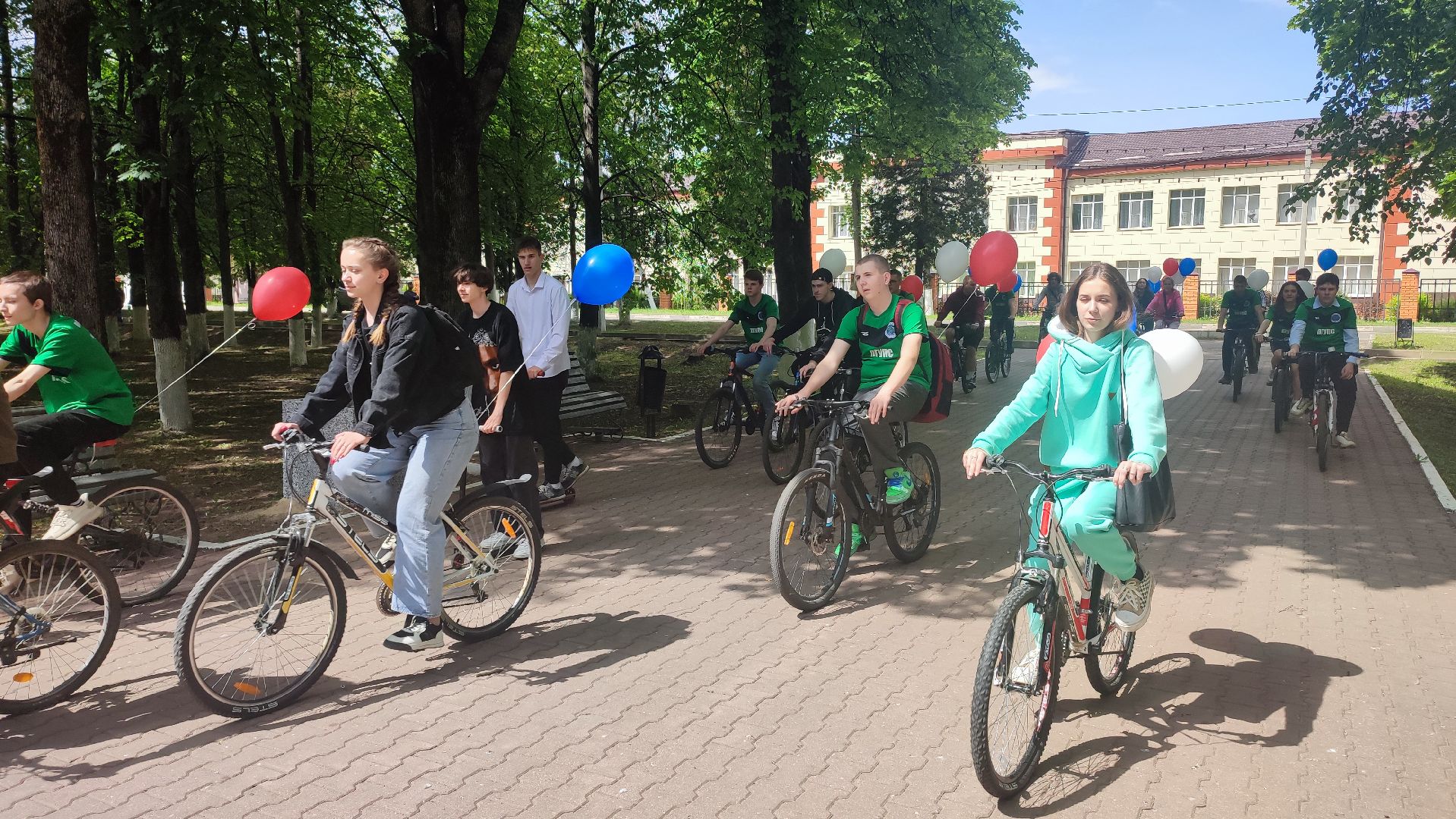 Кашира, Ожерелье, колледж, велопробег