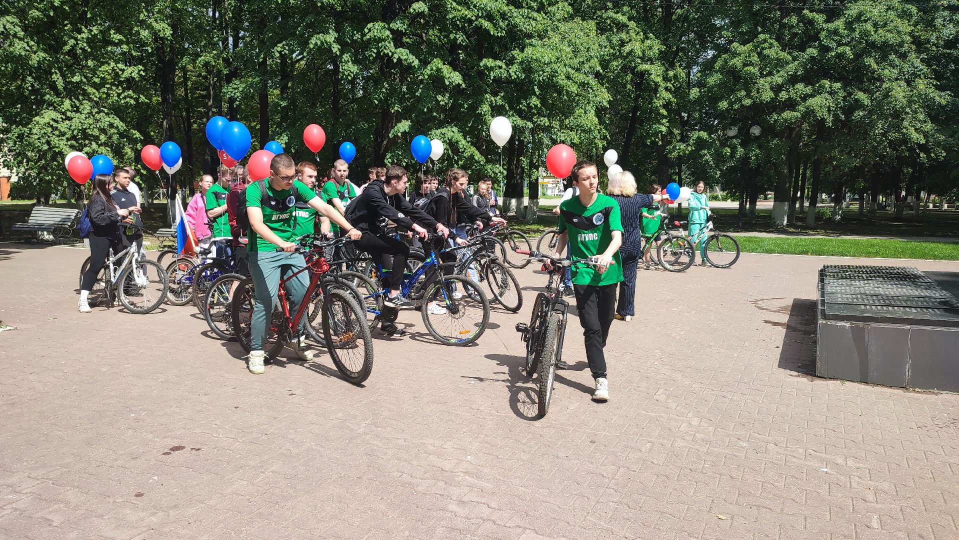 Кашира, Ожерелье, колледж, велопробег