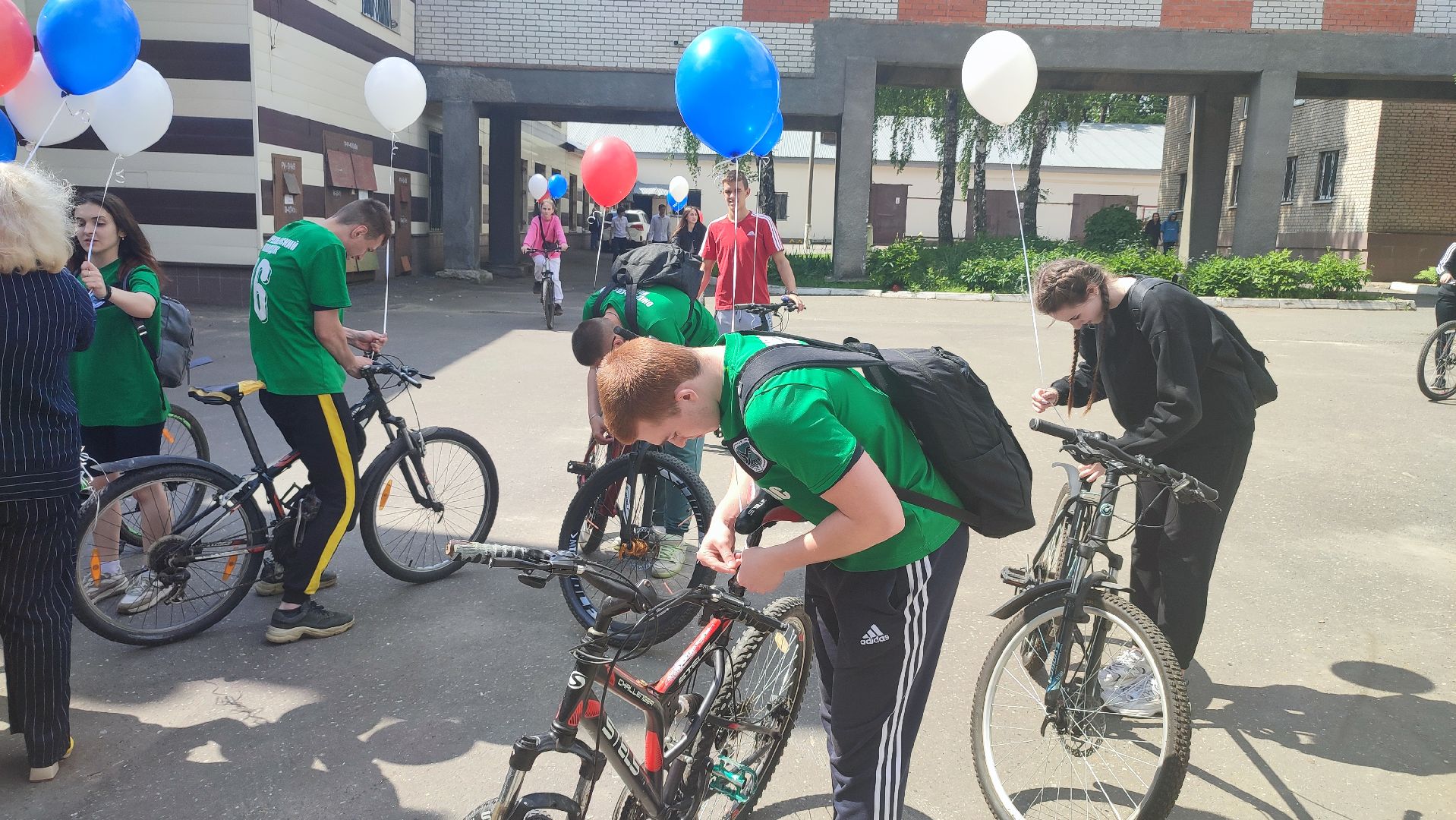 Кашира, Ожерелье, колледж, велопробег