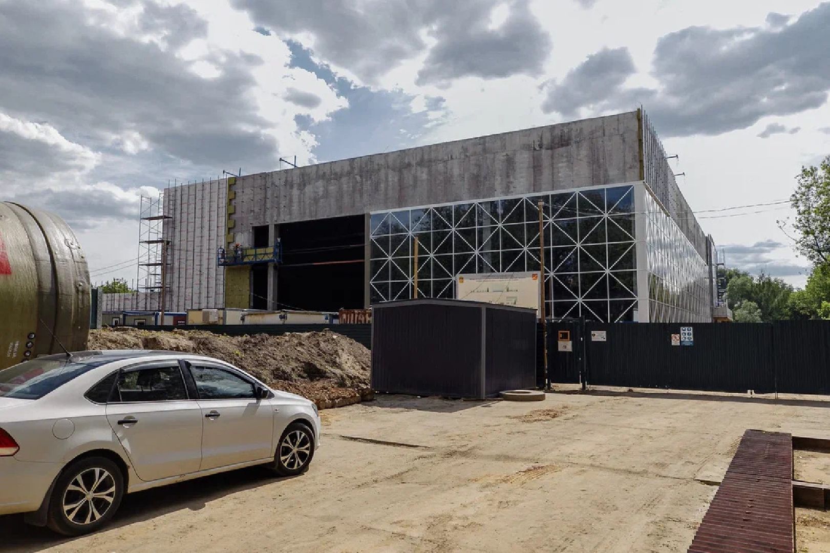 Ледовый стадион, строительство, ФОК, Орехово-Зуево