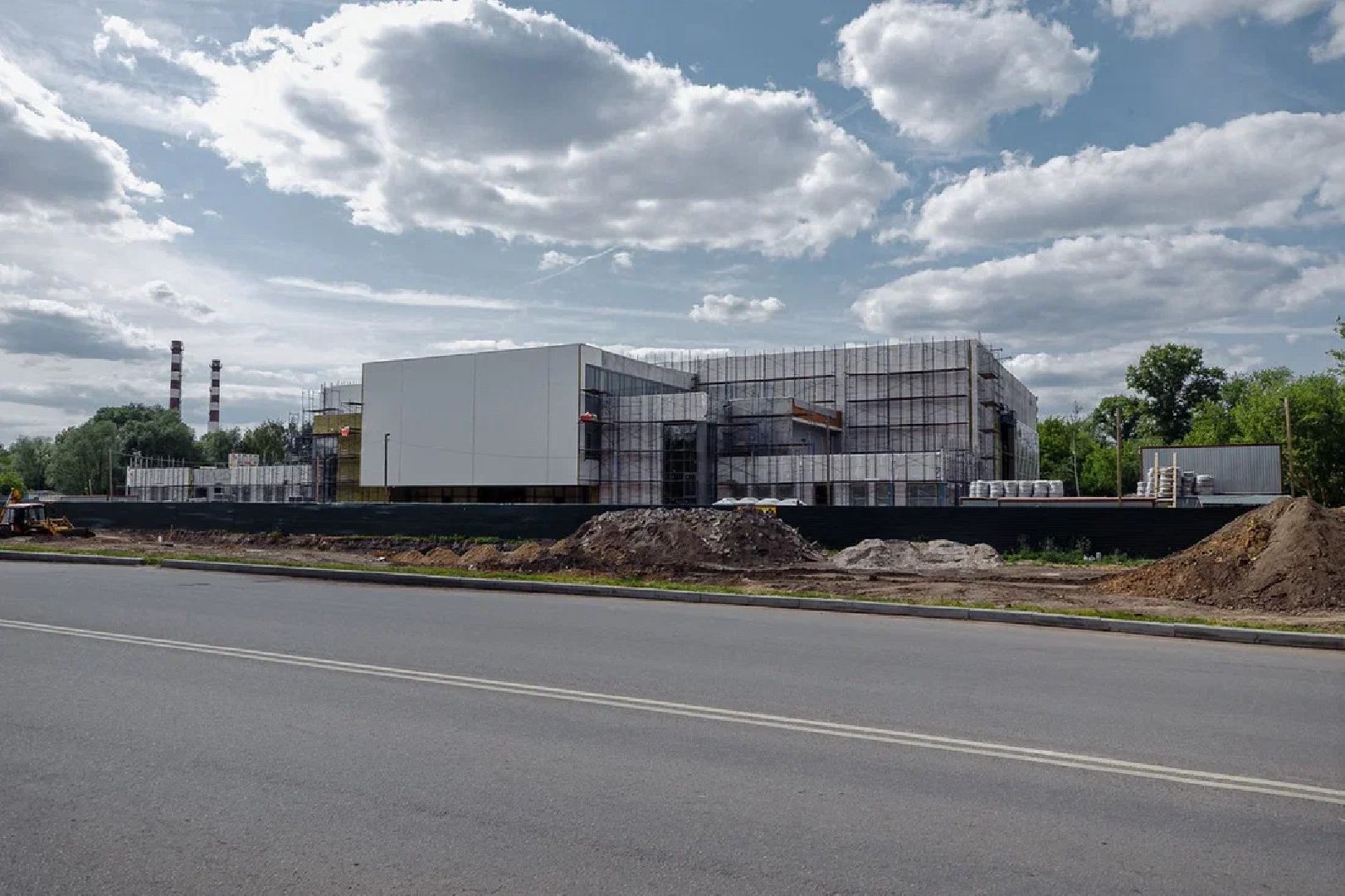 Ледовый стадион, строительство, ФОК, Орехово-Зуево