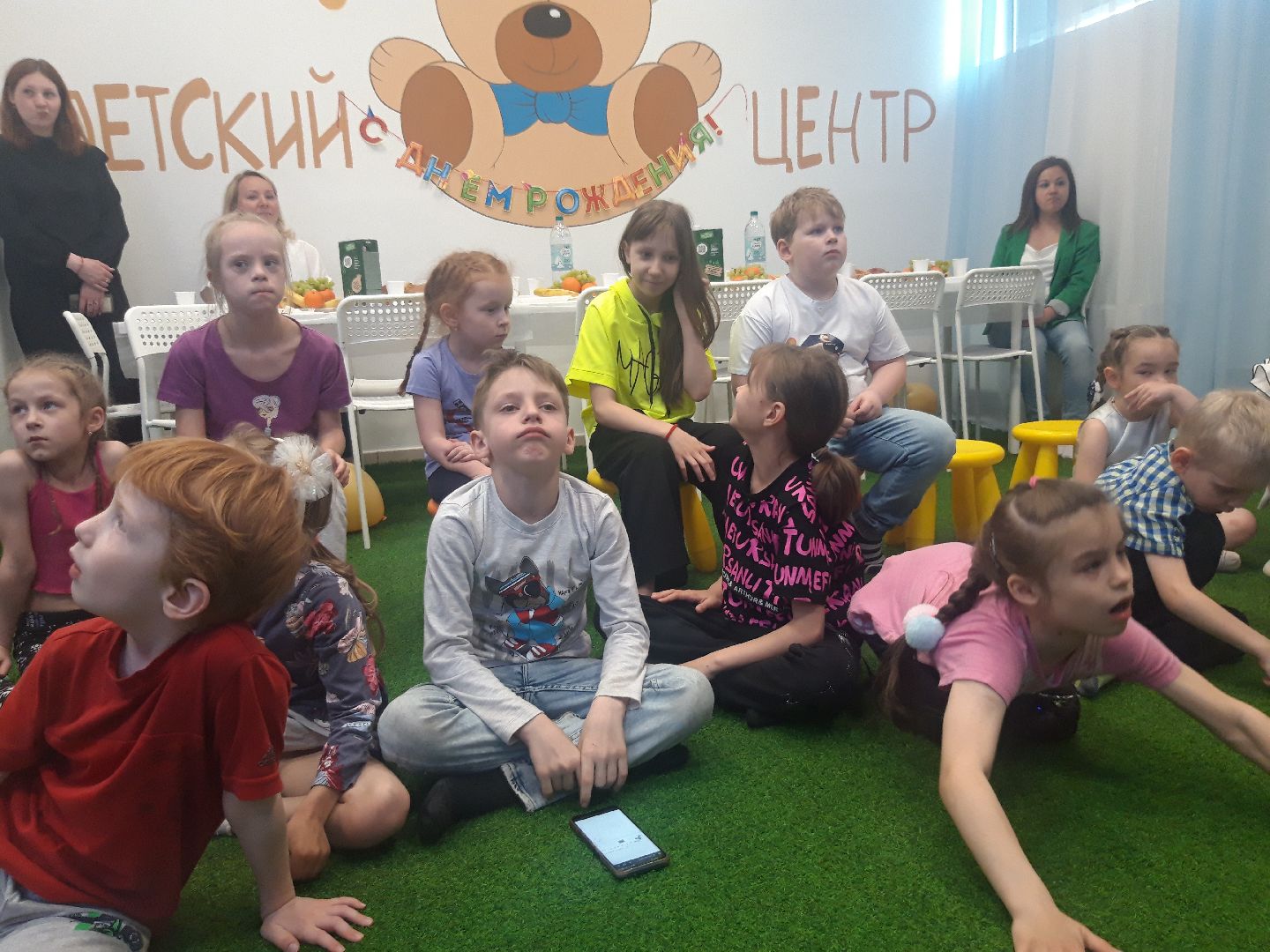 дети, доброе дело, машина,